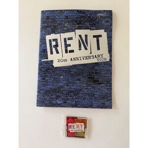 Rent 20th Anniversary Tour Pin and Program Excellent Condition